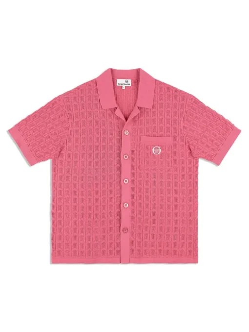 Sergio Tacchini T-Shirts<Ulivo Crochet Shirt- Wild Rose