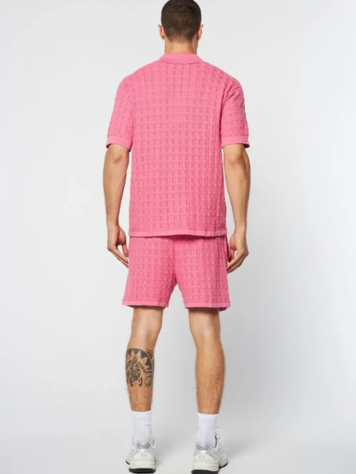 Sergio Tacchini T-Shirts<Ulivo Crochet Shirt- Wild Rose