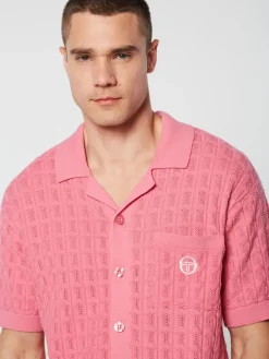 Sergio Tacchini T-Shirts<Ulivo Crochet Shirt- Wild Rose