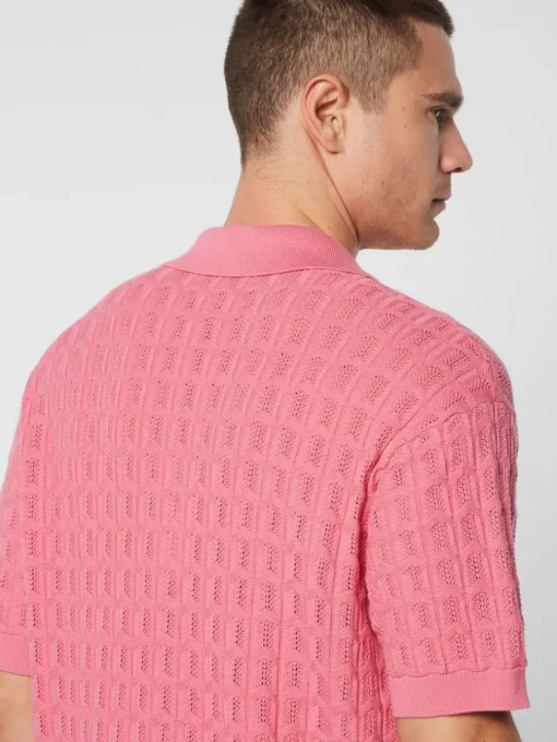 Sergio Tacchini T-Shirts<Ulivo Crochet Shirt- Wild Rose