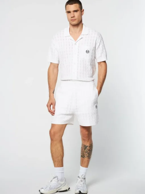 Sergio Tacchini Shorts And Swim<Ulivo Crochet Short- Brilliant White