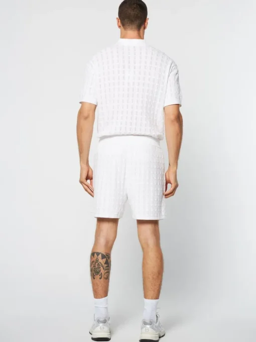 Sergio Tacchini Shorts And Swim<Ulivo Crochet Short- Brilliant White
