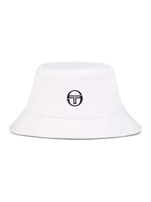 Sergio Tacchini Headwear<Vacanza Bucket Hat- Brilliant White