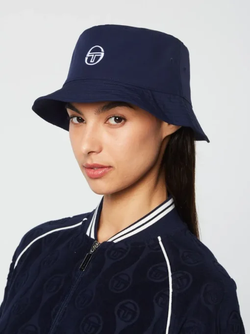 Sergio Tacchini For The Court<Vacanza Bucket Hat- Maritime Blue