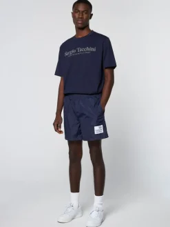 Sergio Tacchini Shorts And Swim<Varenna Short- Maritime Blue