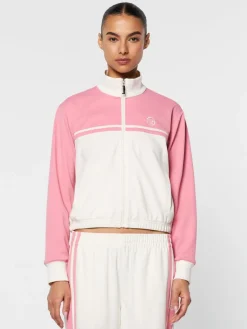 Sergio Tacchini For The Court<Vasto Track Jacket- Wild Rose