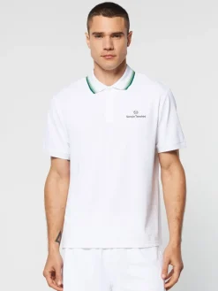 Sergio Tacchini Matching Separates<Veloce Polo- Brilliant White
