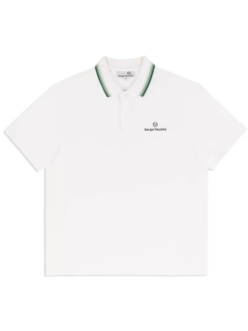 Sergio Tacchini View All<Veloce Polo- Brilliant White