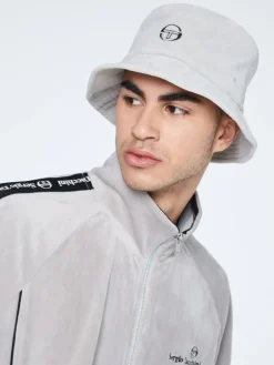 Sergio Tacchini View All<Velour Bucket Hat-Quiet Gray
