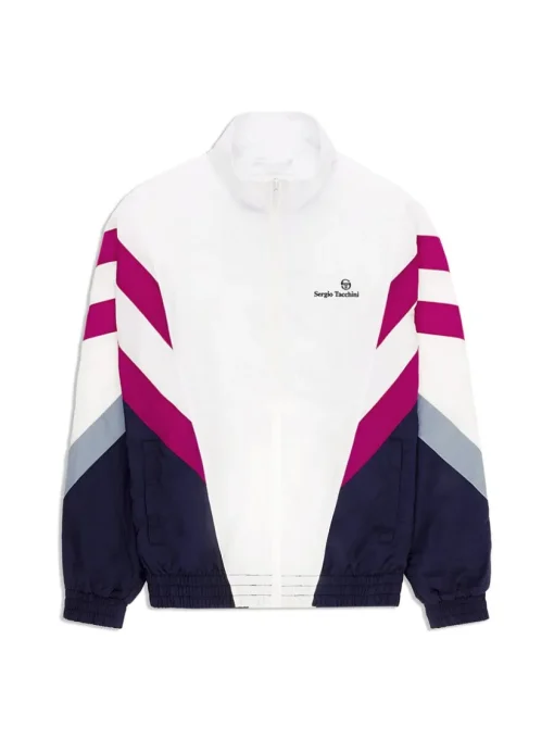 Sergio Tacchini View All<Verona Track Jacket- White/ Multi