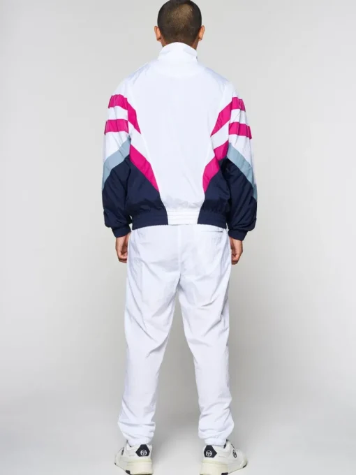 Sergio Tacchini View All<Verona Track Jacket- White/ Multi