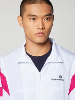 Sergio Tacchini View All<Verona Track Jacket- White/ Multi