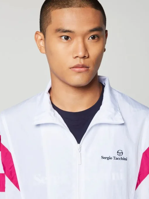 Sergio Tacchini View All<Verona Track Jacket- White/ Multi