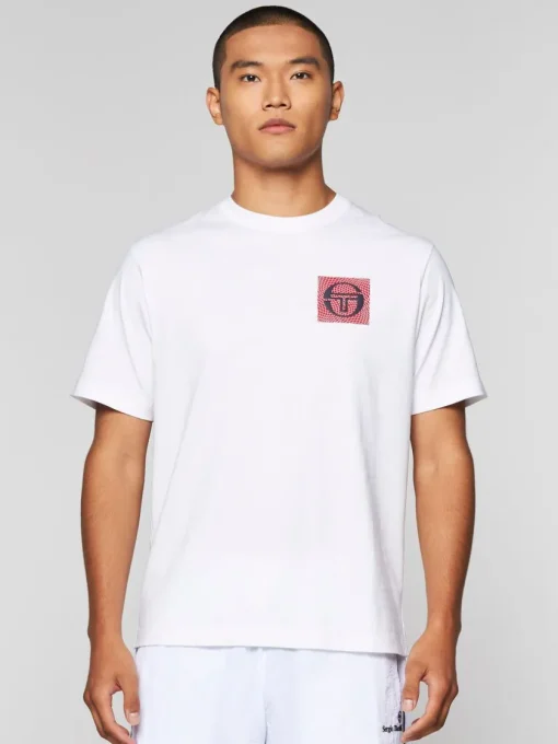 Sergio Tacchini The Essentials<Warp T-Shirt- Brilliant White