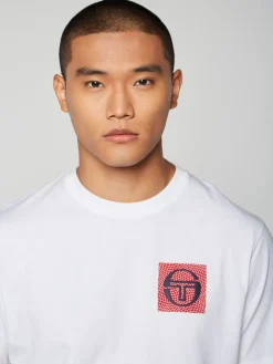 Sergio Tacchini The Essentials<Warp T-Shirt- Brilliant White