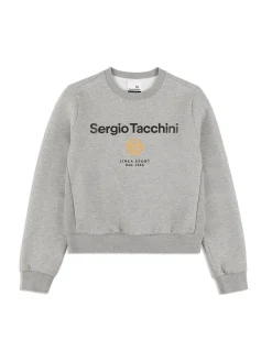 Sergio Tacchini For The Court<Women'S Linea Sport Crewneck- Heather Grey
