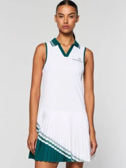 Sergio Tacchini Dresses<Women'S Monza Tennis Dress- Brilliant White