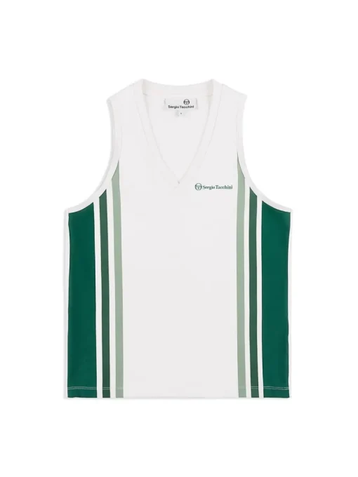 Sergio Tacchini Tops And Sports Bras<Women'S Monza Tennis Tank- Brilliant White