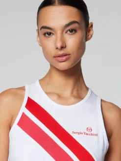 Sergio Tacchini Tops And Sports Bras<Women'S Ortica Tennis Tank- White