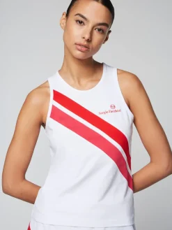 Sergio Tacchini Tops And Sports Bras<Women'S Ortica Tennis Tank- White
