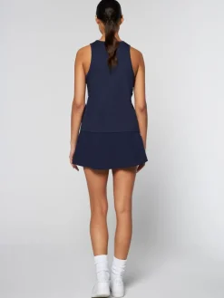 Sergio Tacchini Tops And Sports Bras<Women'S Ortica Tennis Tank- Maritime Blue