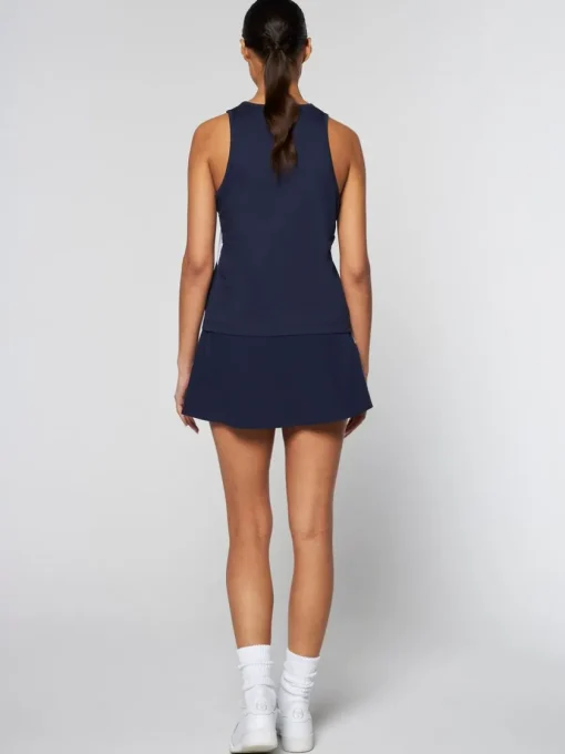 Sergio Tacchini Tops And Sports Bras<Women'S Ortica Tennis Tank- Maritime Blue
