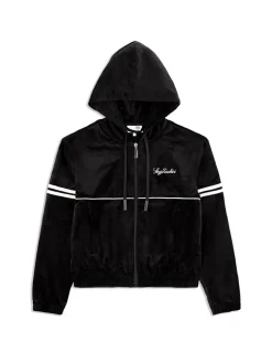 Sergio Tacchini Velour<Women'S Scopeto Hoodie- Black Beauty