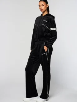 Sergio Tacchini Velour<Women'S Scopeto Hoodie- Black Beauty