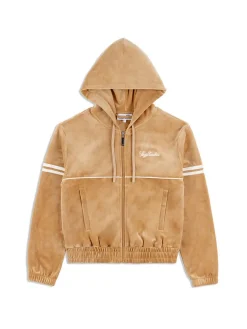 Sergio Tacchini Velour<Women'S Scopeto Hoodie- Meerkat