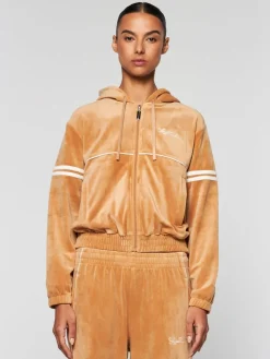 Sergio Tacchini Velour<Women'S Scopeto Hoodie- Meerkat