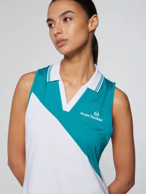 Sergio Tacchini Dresses<Women'S Vigentino Tennis Dress- White