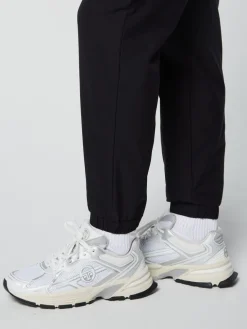 Sergio Tacchini Pants And Sweatpants<Woven Cargo Jogger Pants- Black
