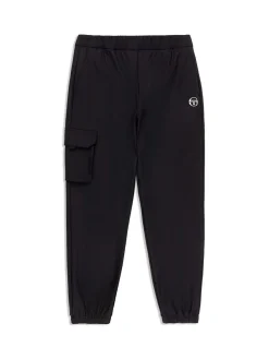 Sergio Tacchini View All<Woven Cargo Jogger Pants- Black