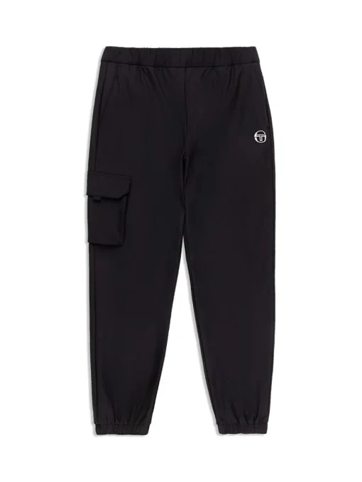 Sergio Tacchini View All<Woven Cargo Jogger Pants- Black