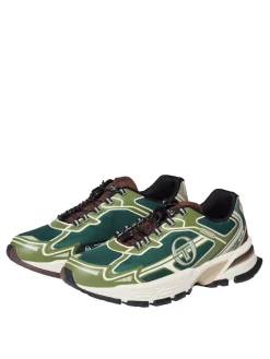 Sergio Tacchini View All<Y2K Trail Runner (Water-Resistant)- Botanical Garden/ Tofu/ Loden Green