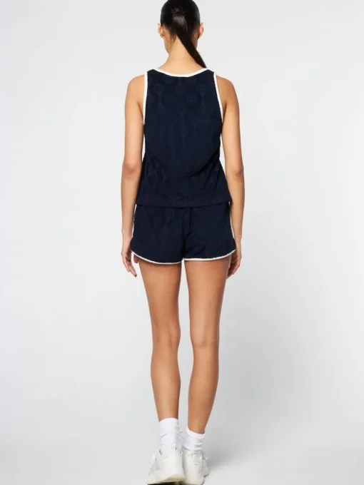 Sergio Tacchini For The Court<Zona Tank- Maritime Blue
