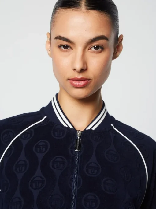 Sergio Tacchini View All<Zona Track Jacket- Maritime Blue